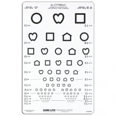 Lea Symbols Proportional Chart - 10 x 18 in (25 x 46 cm)